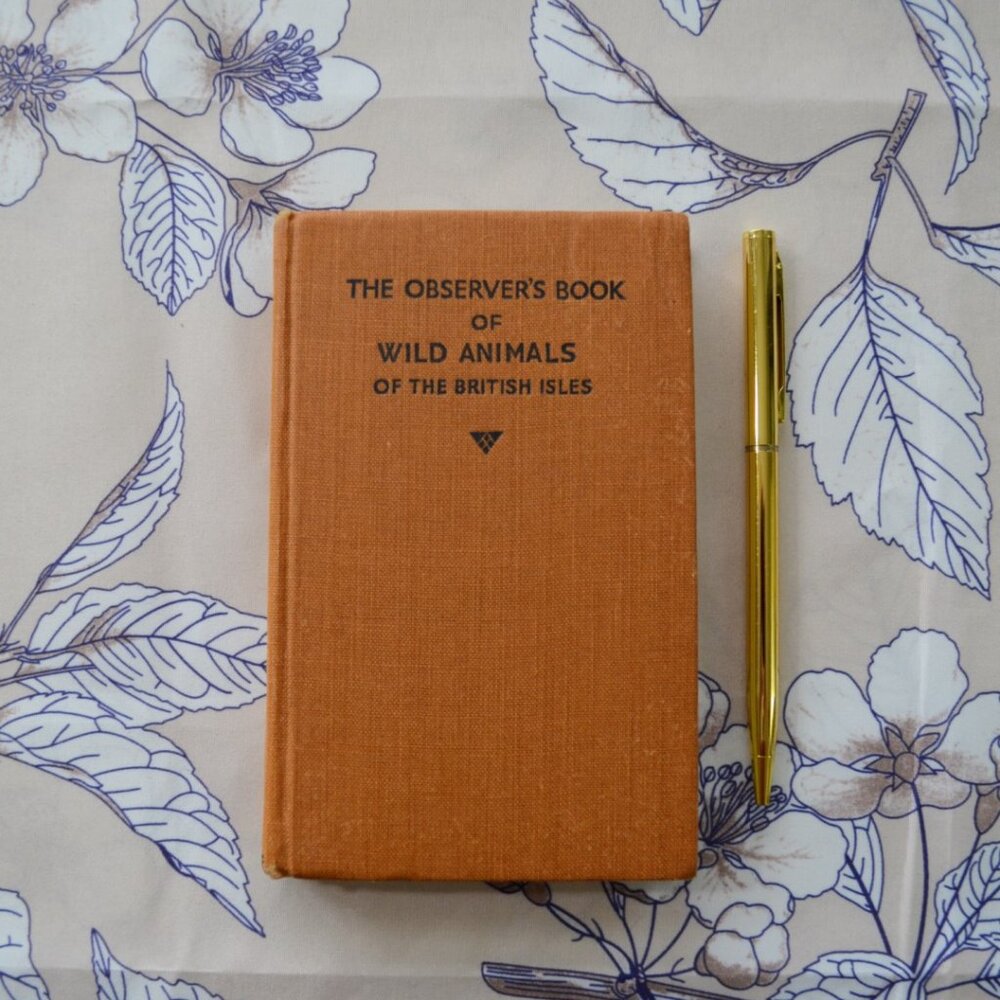 The Observer's Book of Wild Animals of the British Isles Vintage Pocketbook